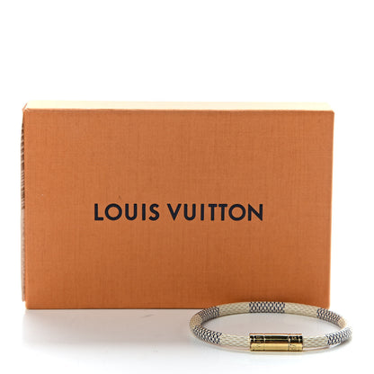 Louis Vuitton Damier Azur Keep It Bracelet 19 5 of 5