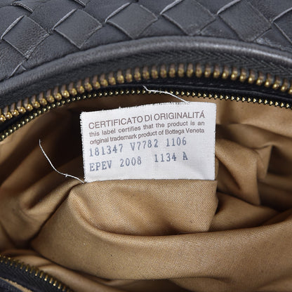 Bottega Veneta Nappa Intrecciato Pyramid Hobo Ferro Gray 9 of 11