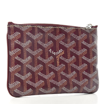Goyard Goyardine Mini Senat Pochette Burgundy 3 of 5