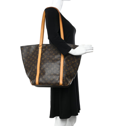 Louis Vuitton Monogram Sac Shopping Tote 2 of 11
