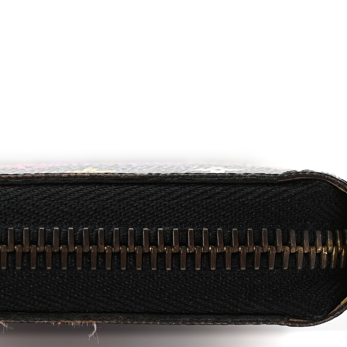 Monogram Multicolor Zippy Wallet Black