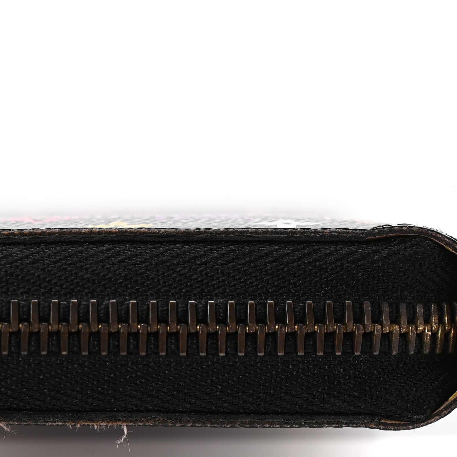Louis Vuitton Monogram Multicolor Zippy Wallet Black 10 of 10