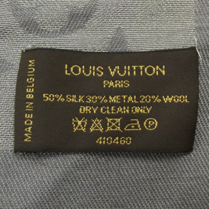 Louis Vuitton Monogram Lurex Shawl Anthracite 6 of 6