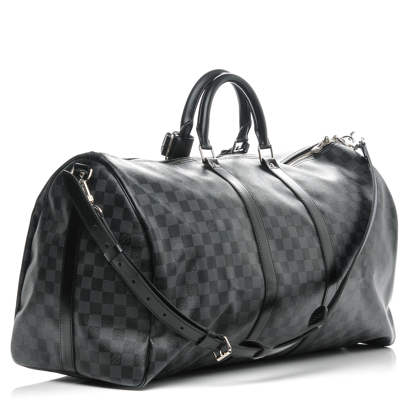Damier Graphite Keepall Bandouliere 55