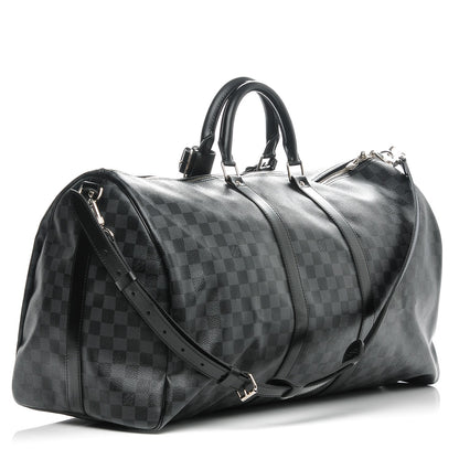Louis Vuitton Damier Graphite Keepall Bandouliere 55 3 of 7
