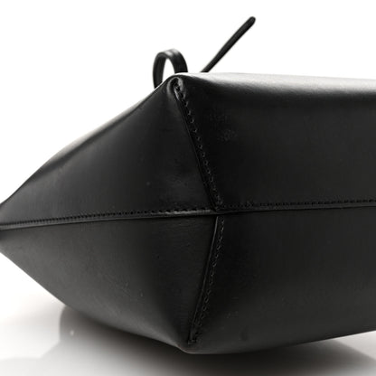 Mansur Gavriel Vegetable Tanned Calfskin Mini Mini Bucket Bag Black Flamma 9 of 10