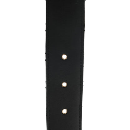Chanel Lambskin Quilted CC Chain Belt 85 34 Black 7 of 8