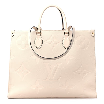Louis Vuitton Empreinte Monogram Giant Onthego GM Creme 1 of 12