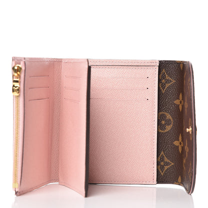 Louis Vuitton Monogram Ariane Compact Wallet Rose Ballerine 5 of 9