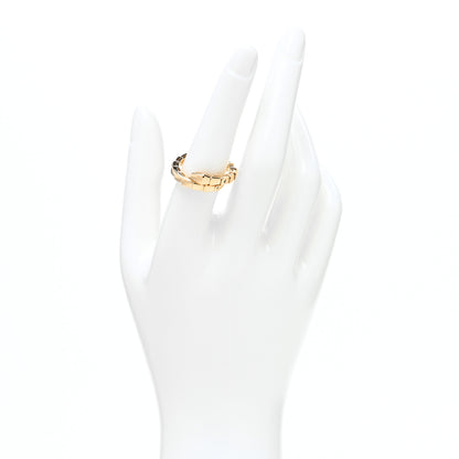 Bulgari 18K Yellow Gold Serpenti Viper Ring XL 2 of 5