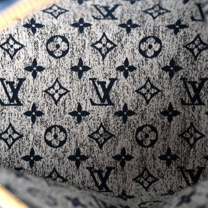 Louis Vuitton Monogram Jacquard Denim Speedy Bandouliere 25 Bleu 5 of 9