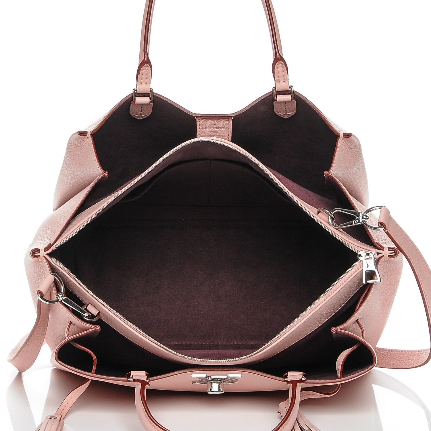 Louis Vuitton Calfskin Lockmeto Rose Poudre 6 of 7
