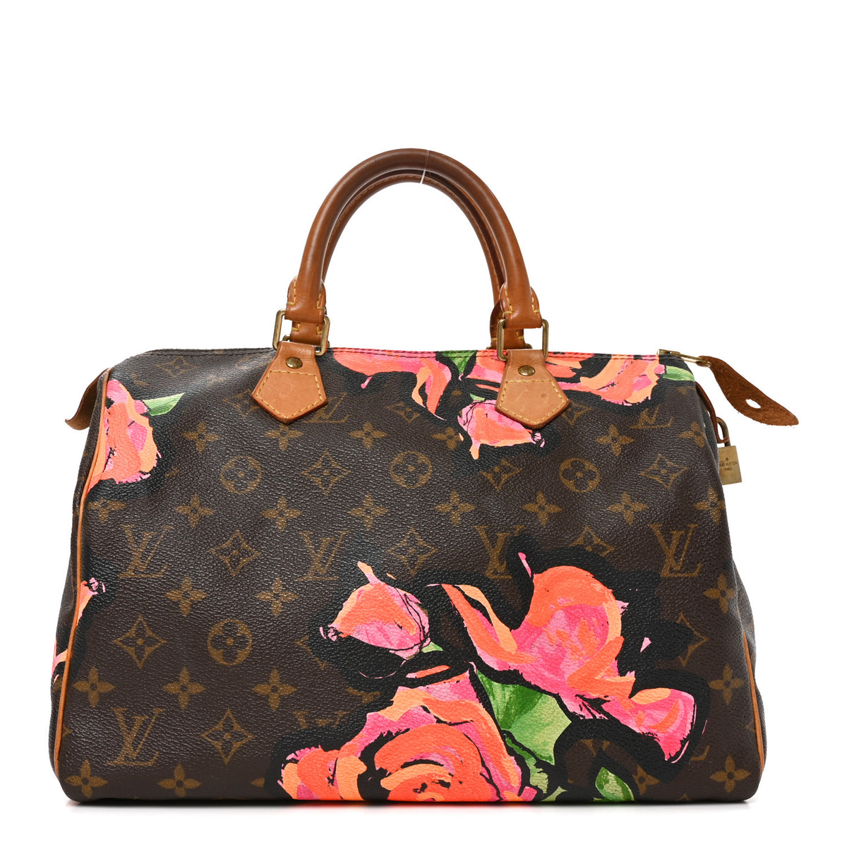 Louis Vuitton Monogram Roses Speedy 30 1 of 11