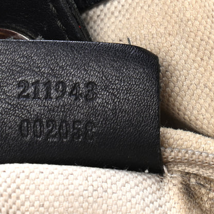 Gucci Guccissima Large Sukey Tote Black 7 of 15