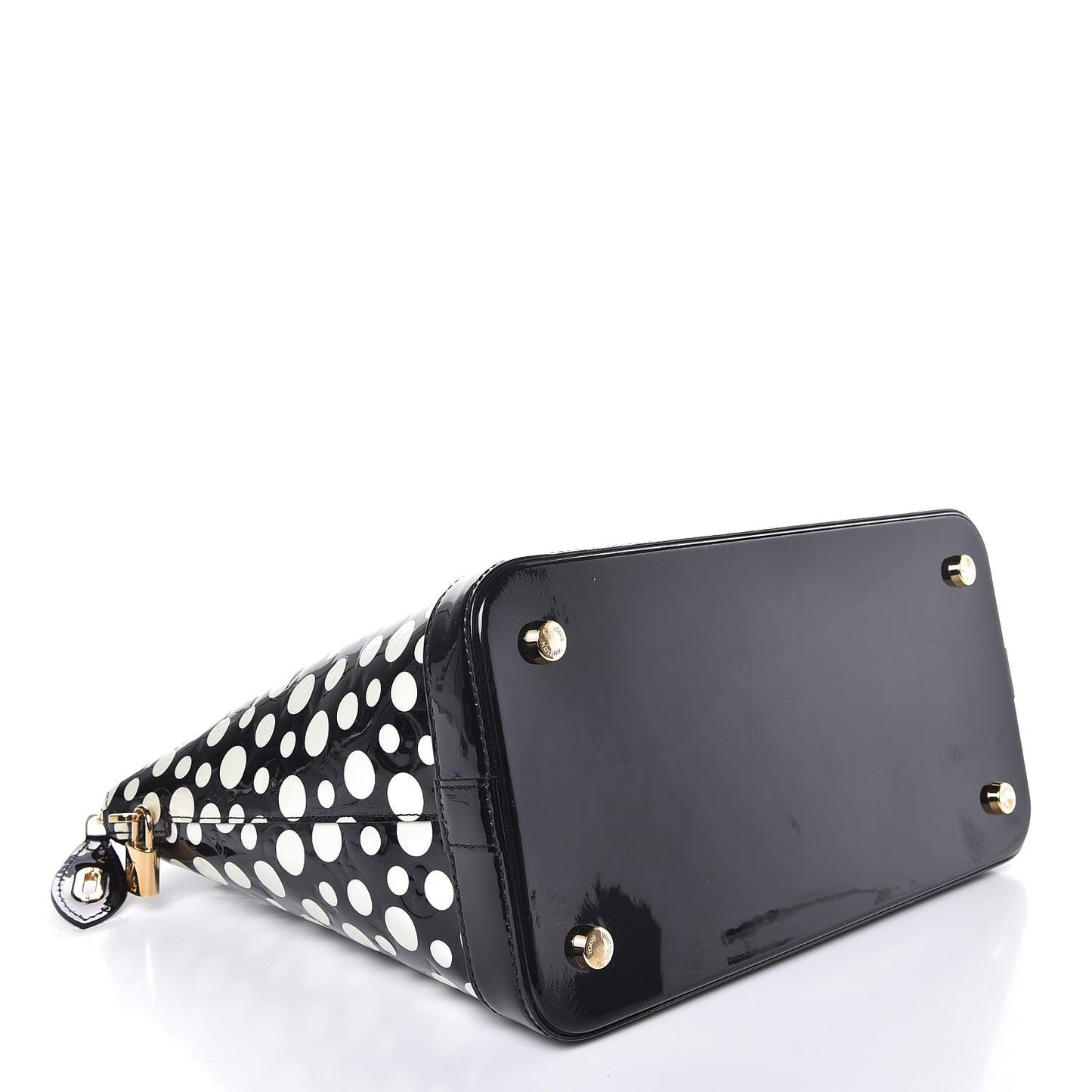 Vernis Kusama Infinity Dots Lockit MM Black
