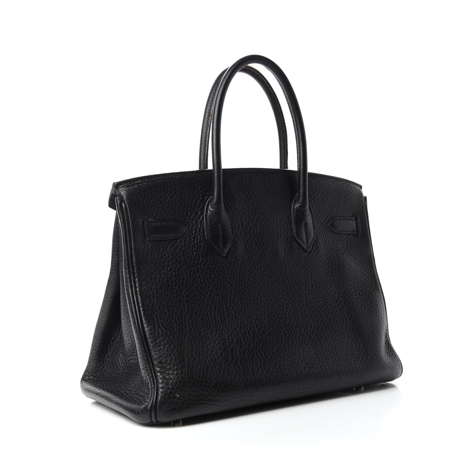 Hermes Taurillon Clemence Birkin 30 Black 3 of 13