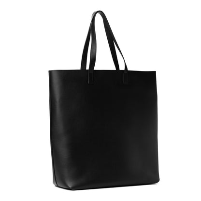 Saint Laurent Calfskin Medium Shopping Tote Black 2 of 4