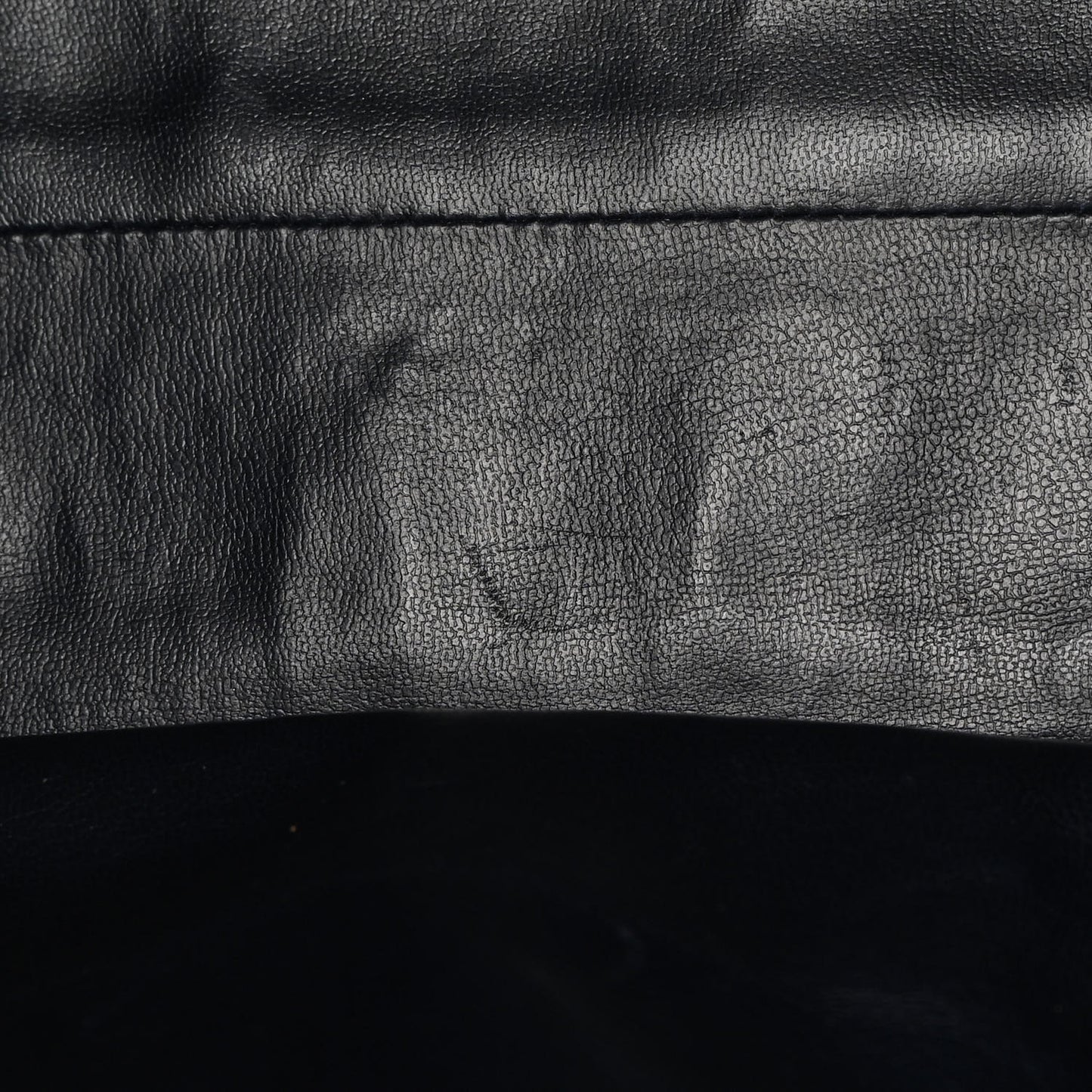 Lambskin Quilted Shoulder Bag Navy