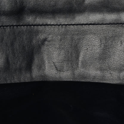 Chanel Lambskin Quilted Shoulder Bag Navy 15 of 21