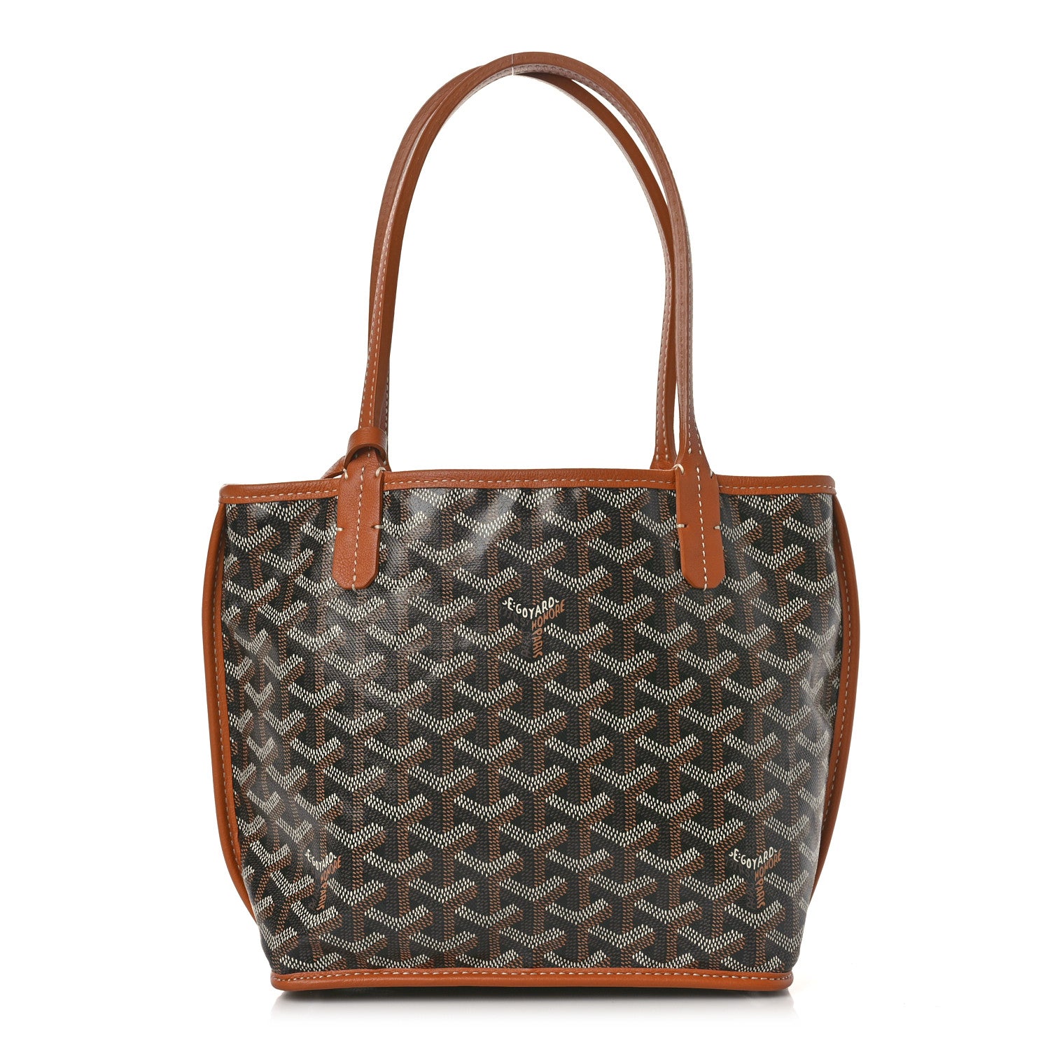 Goyard Goyardine Reversible Mini Anjou Black Gold 3 of 9