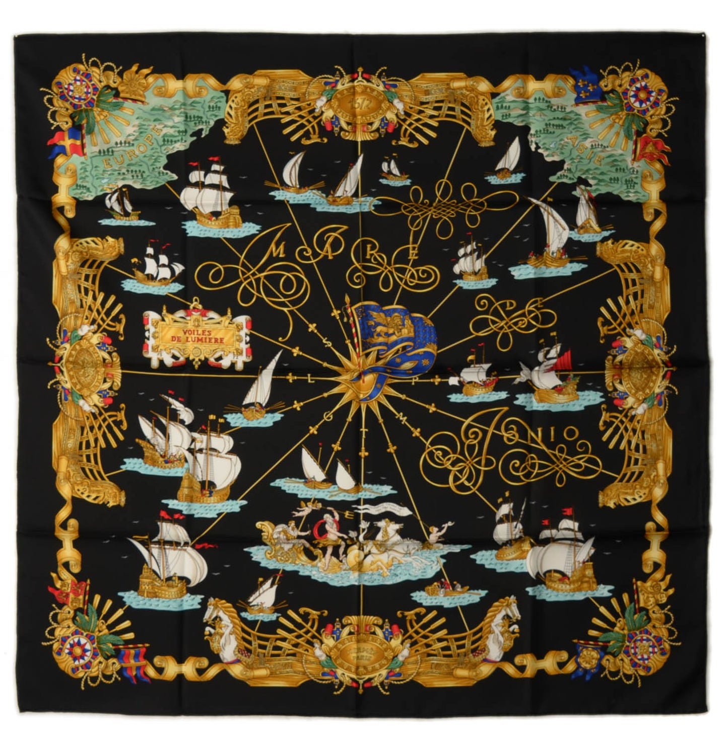 Silk Voiles De Lumiere Scarf 90