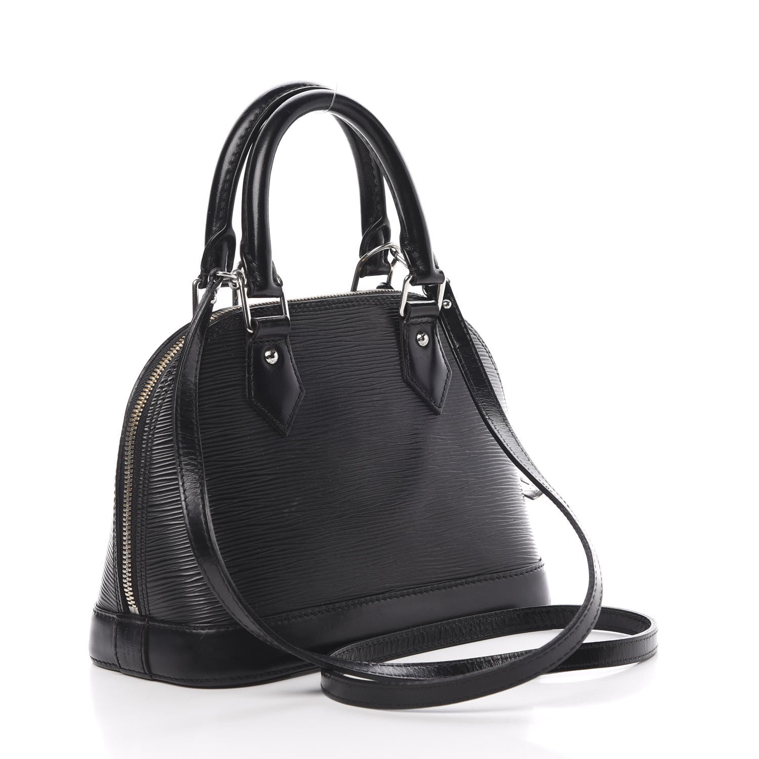 Louis Vuitton Epi Alma BB Black 3 of 14