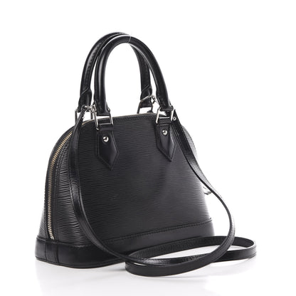 Louis Vuitton Epi Alma BB Black 3 of 14