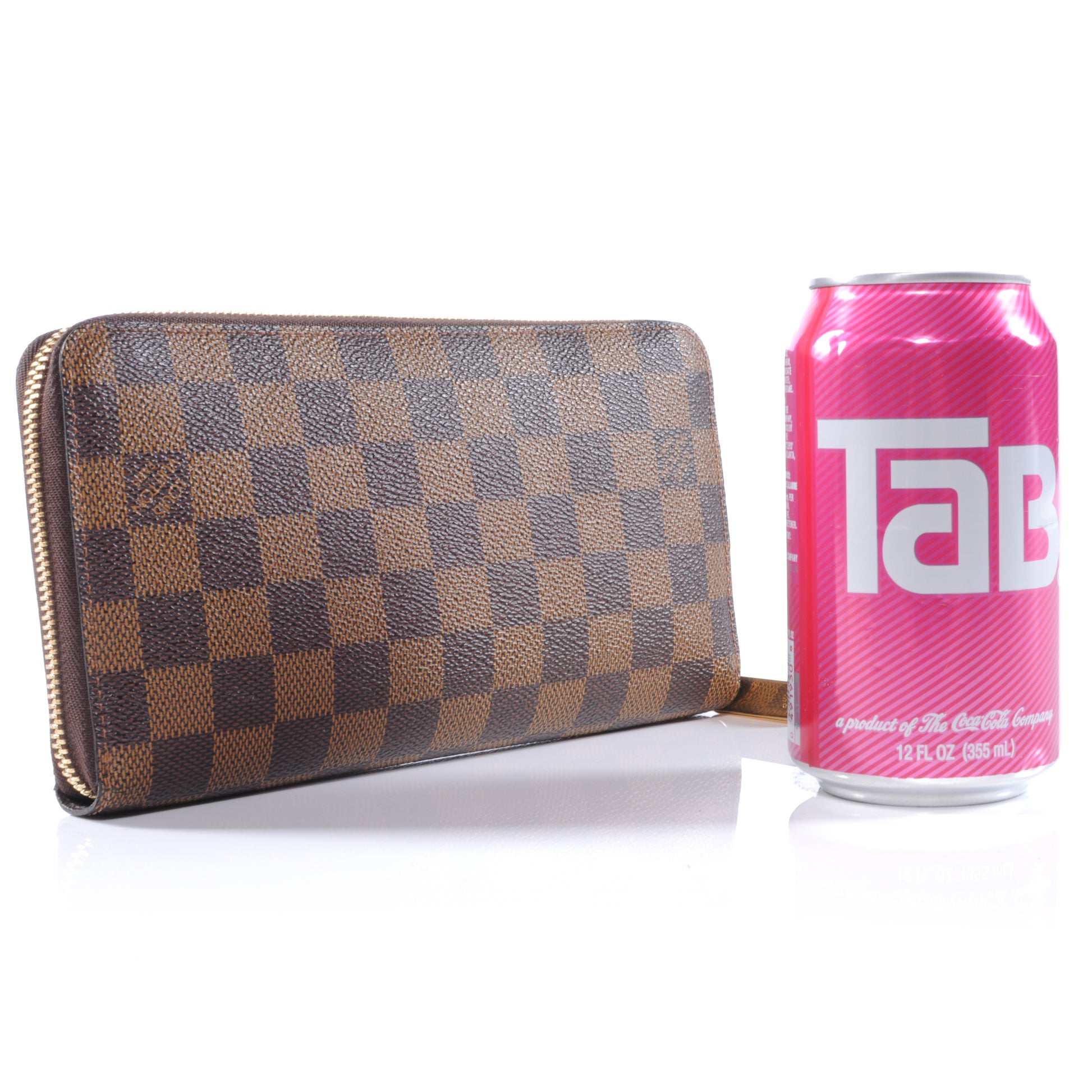 Louis Vuitton Damier Ebene Zippy Organizer Wallet 2 of 7
