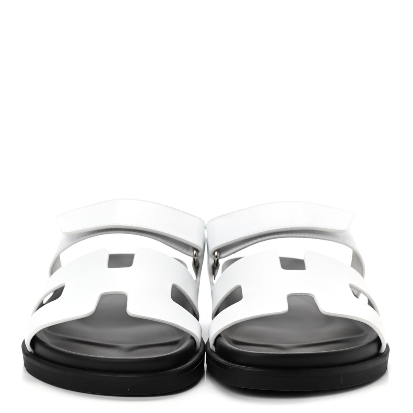 Calfskin Womens Chypre Sandals 38 White