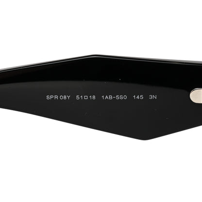 Prada Acetate Symbole Sunglasses SPR 08Y Black 5 of 8