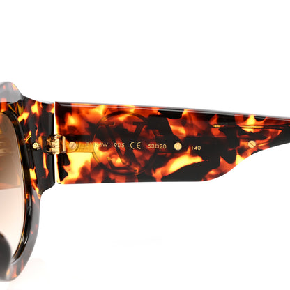 Louis Vuitton Acetate Paris Texas Sunglasses Z1133W Dark Tortoise 6 of 8