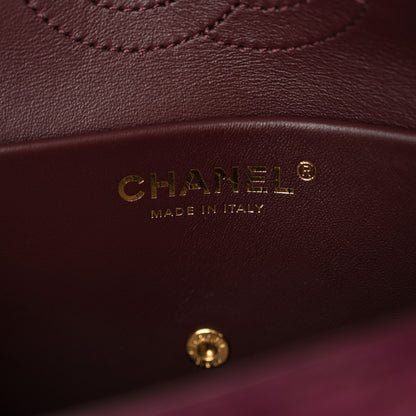 Chanel Suede Calfskin Mini Souplissimo Flap Burgundy 6 of 11