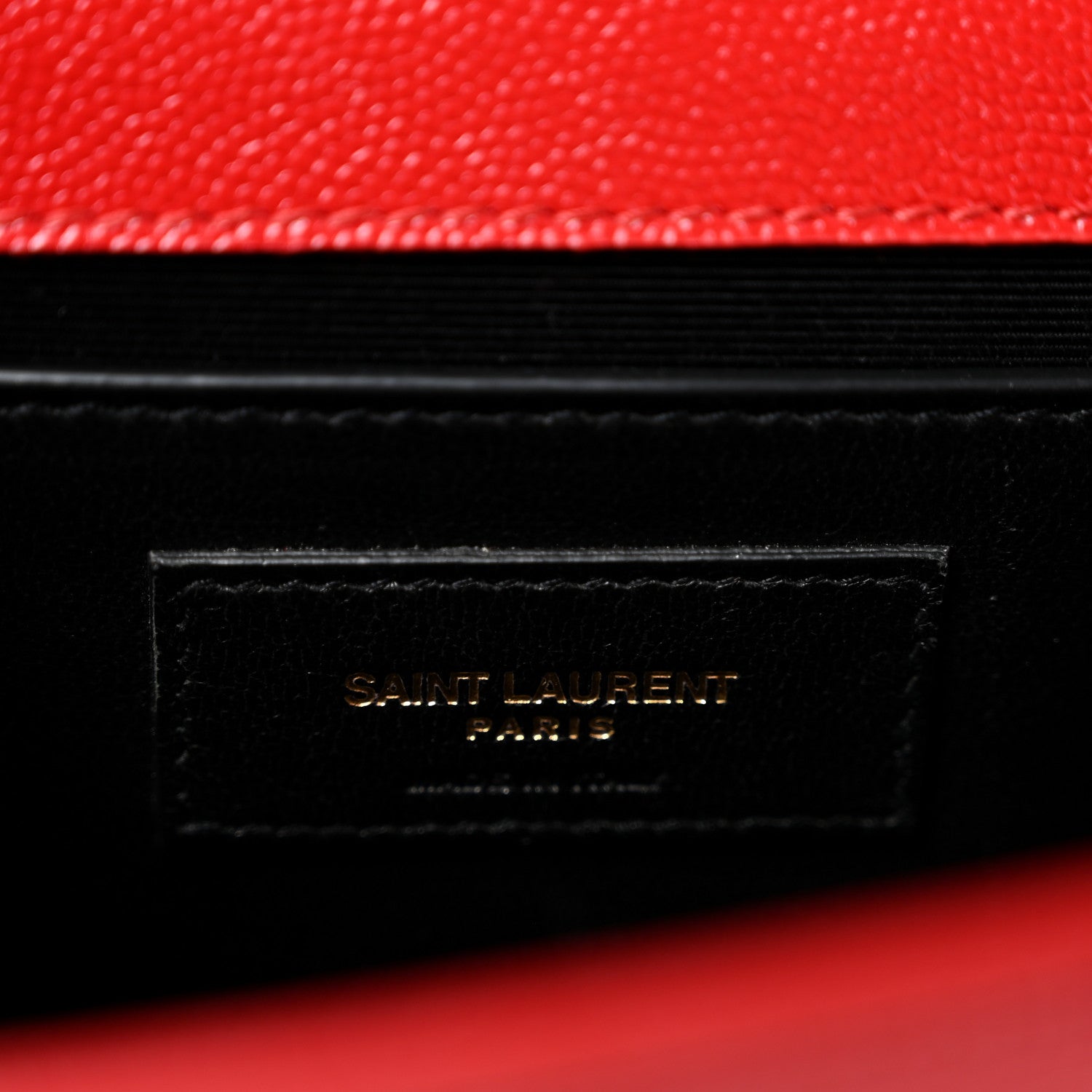 Saint Laurent Grain De Poudre Medium Classic Monogram Kate Tassel Satchel Rouge Eros 6 of 13