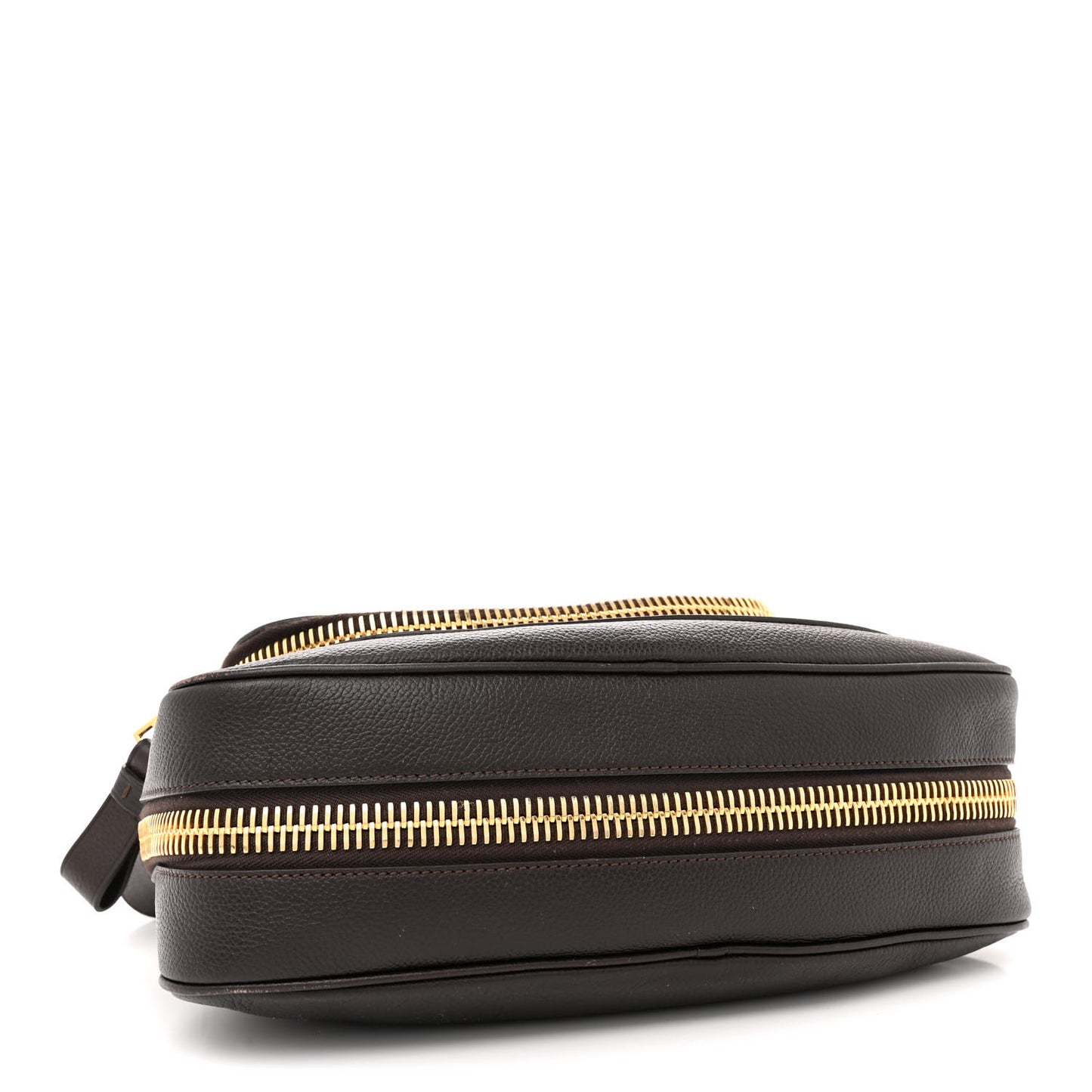 Pebbled Calfskin Medium Jennifer Dark Brown