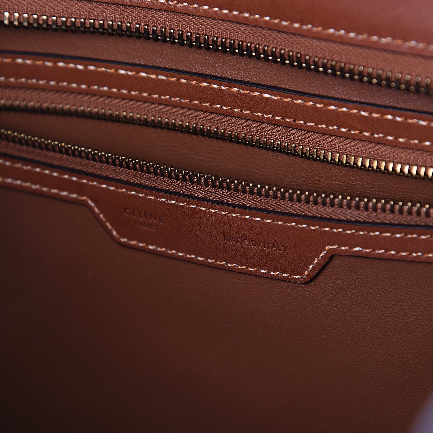 Celine Natural Calfskin Mini Luggage Tan 5 of 9