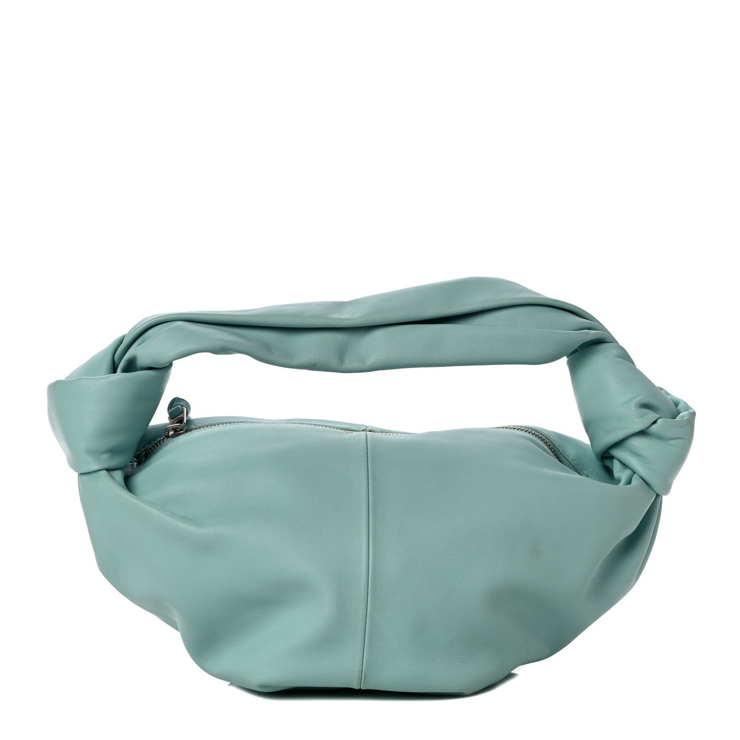 Bottega Veneta Calfskin Mini Double Knot Bag Spearmint 1 of 9