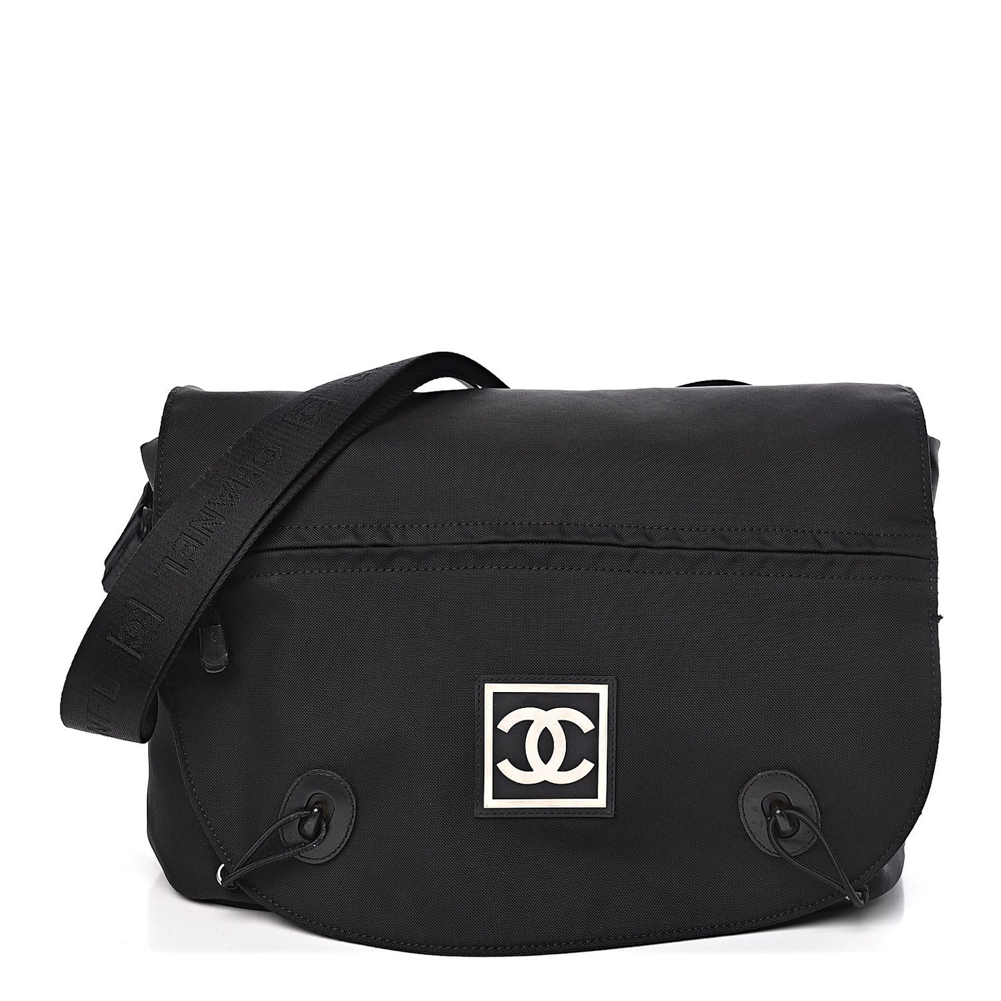 Nylon Sport CC Messenger Black