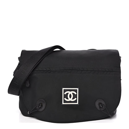 Chanel Nylon Sport CC Messenger Black 1 of 10