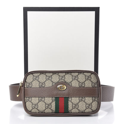 Gucci GG Supreme Monogram Ophidia Belted iPhone Case 85 34 Dark Brown 11 of 11