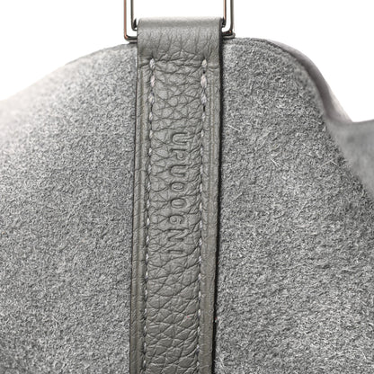 Hermes Taurillon Clemence Picotin Lock 18 PM Etain 7 of 9