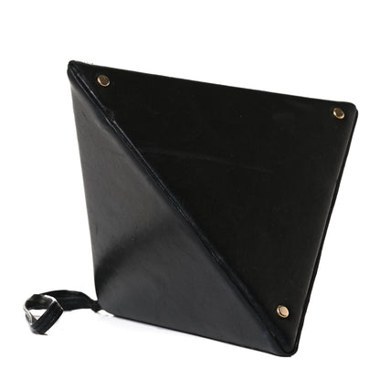 Saint Laurent Lambskin Pyramid Clutch Black 4 of 12