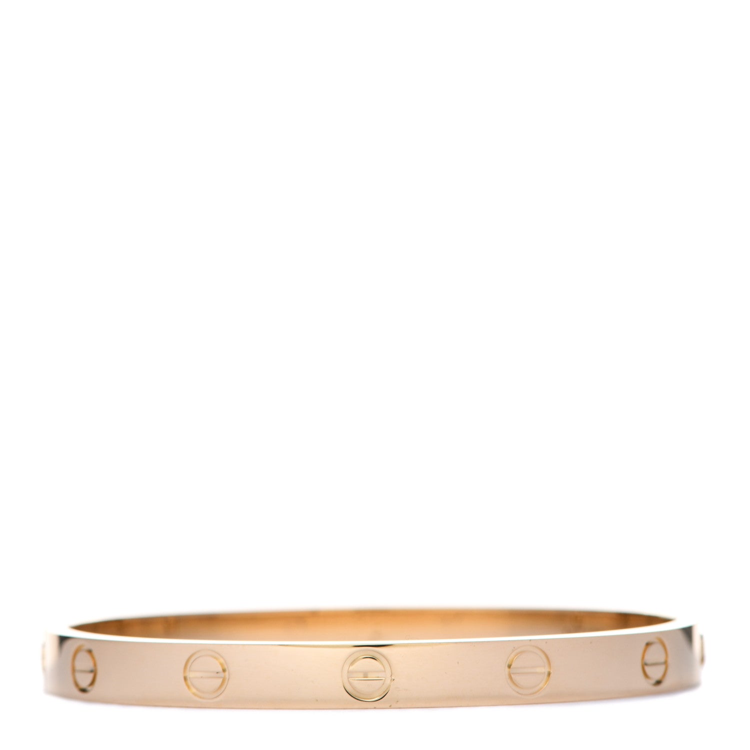 Cartier 18K Yellow Gold LOVE Bracelet 17 3 of 6
