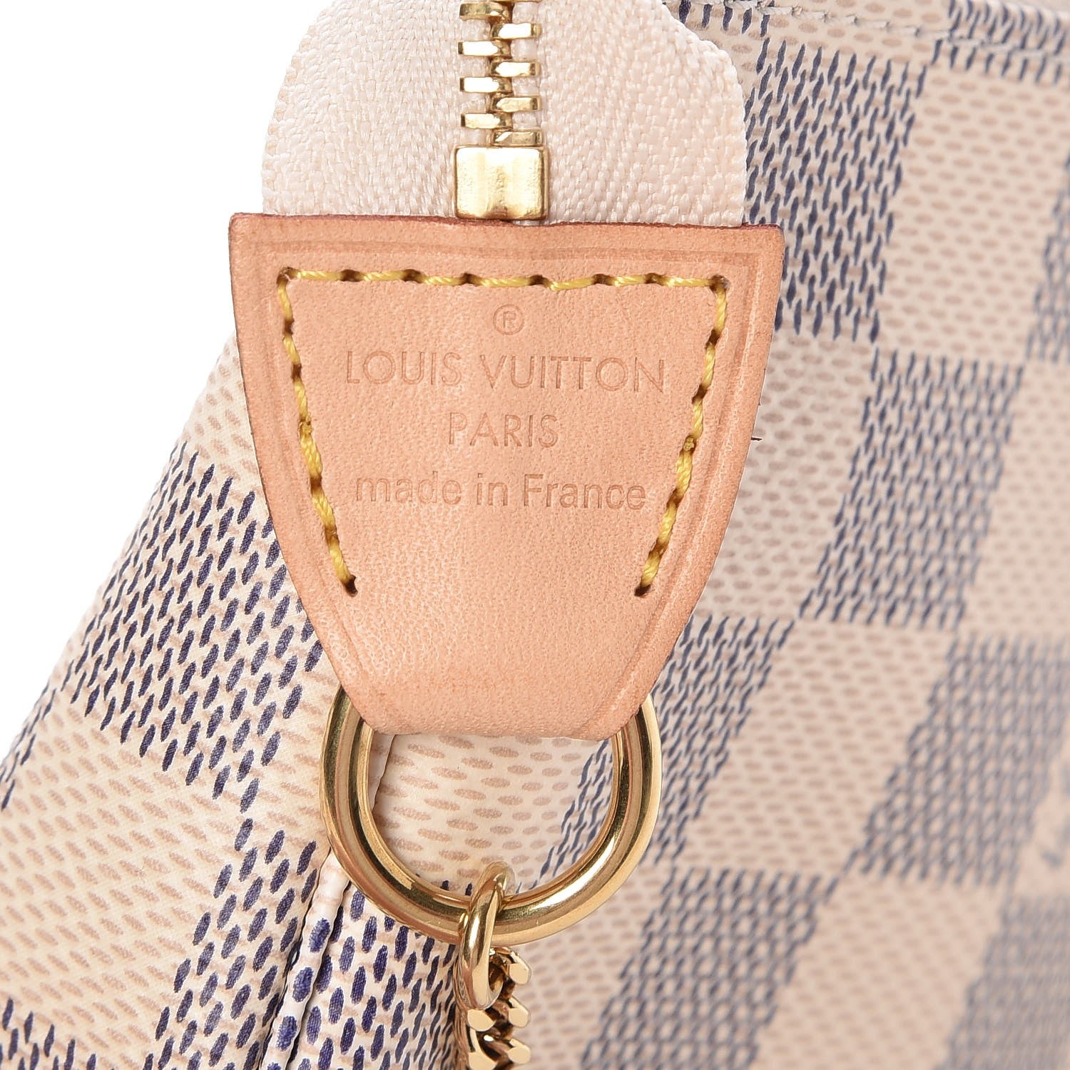 Louis Vuitton Damier Azur Mini Pochette Accessories 6 of 7
