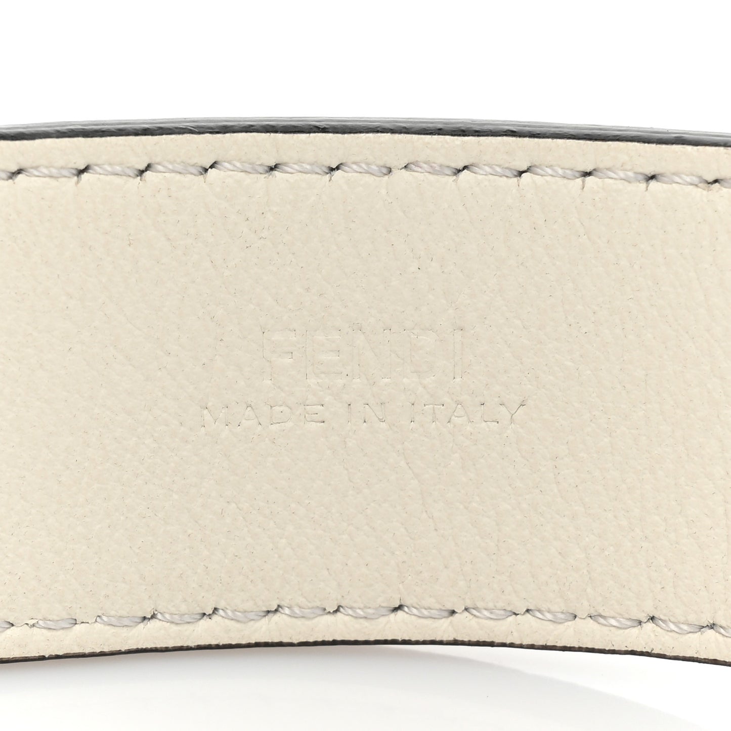 Vitello Grace Matte Multi Accessory Belt White