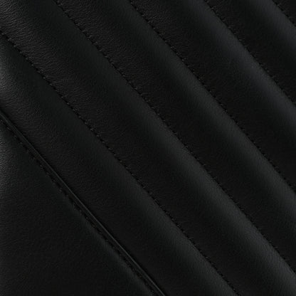 Chanel Calfskin Chevron Quilted Large Statement Flap Black 11 of 11