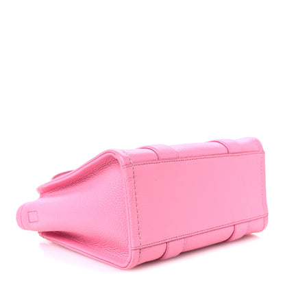 Marc Jacobs Grained Calfskin Small The Tote Bag Candy Pink 4 of 12