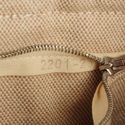 Hermes Cotton Canvas Tout Fourre PM Brown 9 of 10