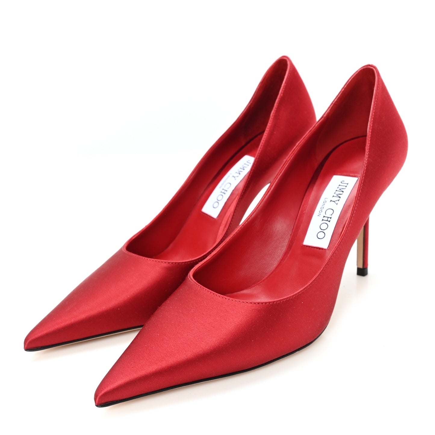 Satin Love 85 Pumps 38 Ruby Red