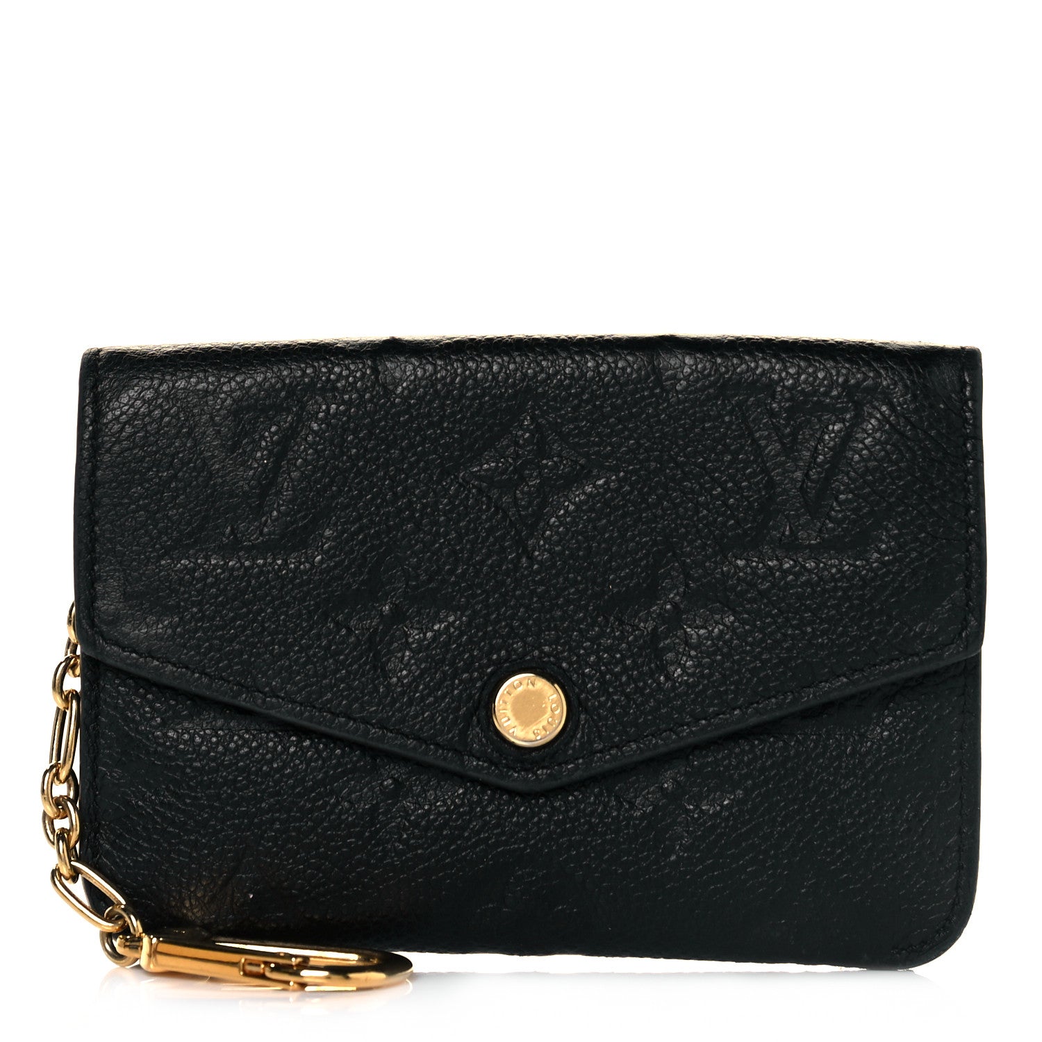 Louis Vuitton Empreinte Key Pouch Black 1 of 9