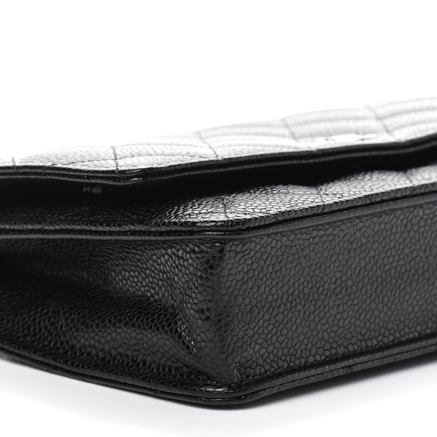 Chanel Caviar Quilted Wallet On Chain WOC Black 6 of 10